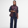 Black Cherry Barbour Wray Gilet Front