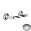 Stainless Steel Finish Samuel Heath Style Moderne Double Post Toilet Roll Holder N6652