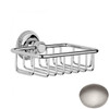 Stainless Steel Finish Samuel Heath Style Moderne Soap Basket N6630