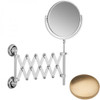 Brushed Gold Unlacquered Samuel Heath Style Moderne Extending Mirror L6708