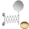 Brushed Gold Matt Samuel Heath Style Moderne Extending Mirror L6708