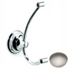 Stainless Steel Finish Samuel Heath Fairfield Double Robe Hook N9532