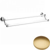 Brushed Gold Matt Samuel Heath Fairfield Ceramic Double Towel Rail N9562-B