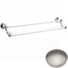 Stainless Steel Finish Samuel Heath Fairfield Ceramic Double Towel Rail N9562-B