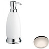 Polished Nickel Samuel Heath Fairfield Freestanding Liquid Soap Dispenser N9566