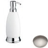 Stainless Steel Finish Samuel Heath Fairfield Freestanding Liquid Soap Dispenser N9566