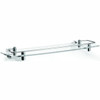 Chrome Plated Samuel Heath Fairfield Glass Shelf With Lifting Rail N9543
