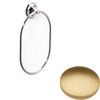 Brushed Gold Matt Samuel Heath Fairfield Towel Ring N9538