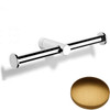 Brushed Gold Matt Samuel Heath Xenon Double Paper Holder N5092