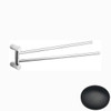 Matt Black Chrome Samuel Heath Xenon Swivel Towel Rail N5094