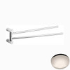 Polished Nickel Samuel Heath Xenon Swivel Towel Rail N5094