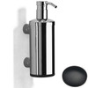 Matt Black Chrome Samuel Heath Xenon Liquid Soap Dispenser N5304