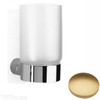 Brushed Gold Matt Samuel Heath Xenon Frosted Glass Tumbler N5035