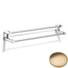 Brushed Gold Unlacquered Samuel Heath Xenon Double Towel Rail N5301