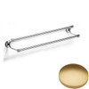 Brushed Gold Matt Samuel Heath Novis Double Towel Rail N1301