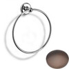 City Bronze Samuel Heath Novis Towel Ring N1098