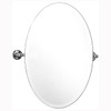 Chrome Plated Samuel Heath Novis Oval Tilting Mirror L1146