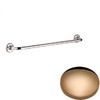 Antique Gold Samuel Heath Novis Towel Rail N1055