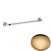 Non-Lacquered Brass Samuel Heath Novis Towel Rail N1055