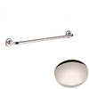 Polished Nickel Samuel Heath Novis Towel Rail N1055