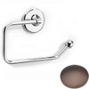 City Bronze Samuel Heath Novis Toilet Paper Holder N1037