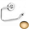 Non-Lacquered Brass Samuel Heath Novis Toilet Paper Holder N1037