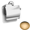 Non-Lacquered Brass Samuel Heath Novis Toilet Roll Holder With Cover N1037-C
