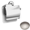 Stainless Steel Finish Samuel Heath Novis Toilet Roll Holder With Cover N1037-C