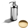 Brushed Gold Gloss Samuel Heath Novis Wall Mounted Soap Dispenser L303