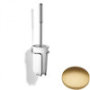 Brushed Gold Matt Samuel Heath Novis Wall Mounted Toilet Brush N1049