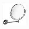 Chrome Plated Samuel Heath Novis Pivotal Mirror Plain / Magnifying X3 L119