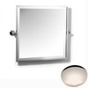 Polished Nickel Samuel Heath Novis Framed Bevelled Tilting Mirror L1149