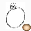 Antique Gold Samuel Heath Curzon Towel Ring N98-6