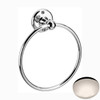 Polished Nickel Samuel Heath Curzon Towel Ring N98-6