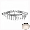 Polished Nickel Samuel Heath Corner Shower Basket N156