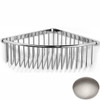 Stainless Steel Finish Samuel Heath Deep Corner Shower Basket N151