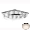 Polished Nickel Samuel Heath Corner Shower Basket N36