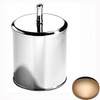 Antique Gold Samuel Heath Bathroom Bin With Lid L12