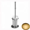 Polished Brass Samuel Heath Freestanding Toilet Brush L40