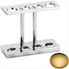 Polished Brass Samuel Heath Freestanding Toothbrush Holder L142