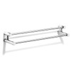 Chrome Plated Samuel Heath Double Towel Rail