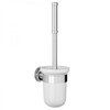 White Samuel Heath Style Moderne Toilet Brush Set