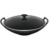 Le Creuset Cast Iron Wok & Glass Lid