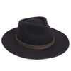 Black Barbour Crushable Bushman Hat