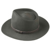 Olive Barbour Mens Crushable Bushman Hat