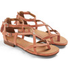 Melon Fairfax & Favor Womens Brancaster Sandals
