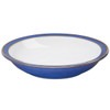 Denby Imperial Blue Shallow Rimmed Bowl