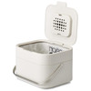 Stone Joseph Joseph Stack 4L Food Waste Caddy lid