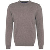 Dark Stone Barbour Essential Lambswool Crew Neck Jumper