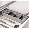 Grey Joseph Joseph DrawerStore Compact Cutlery Organiser drawer